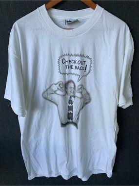 Vintage Bill Clinton Rush Limbaugh Tee Shirt Political Reasons to Re-elect 90s